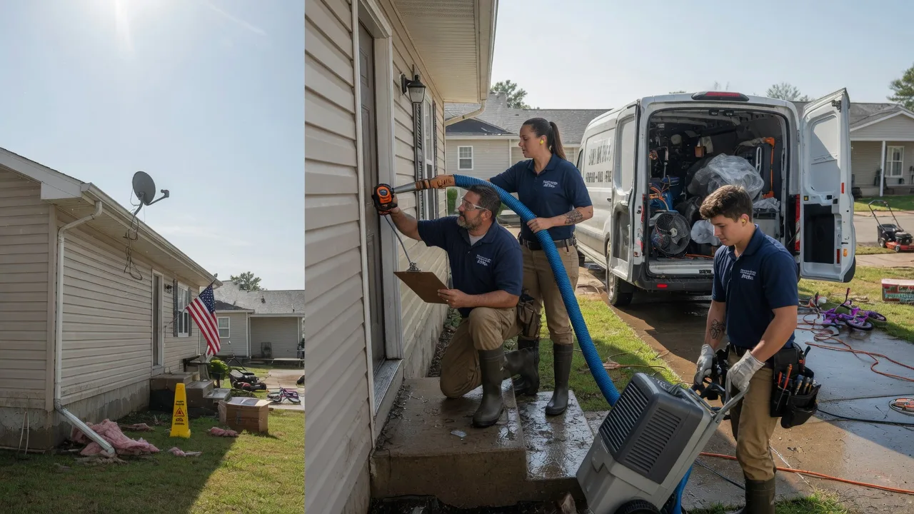 Ceiling Water Damage Restoration in Hollow Rock, TN near me