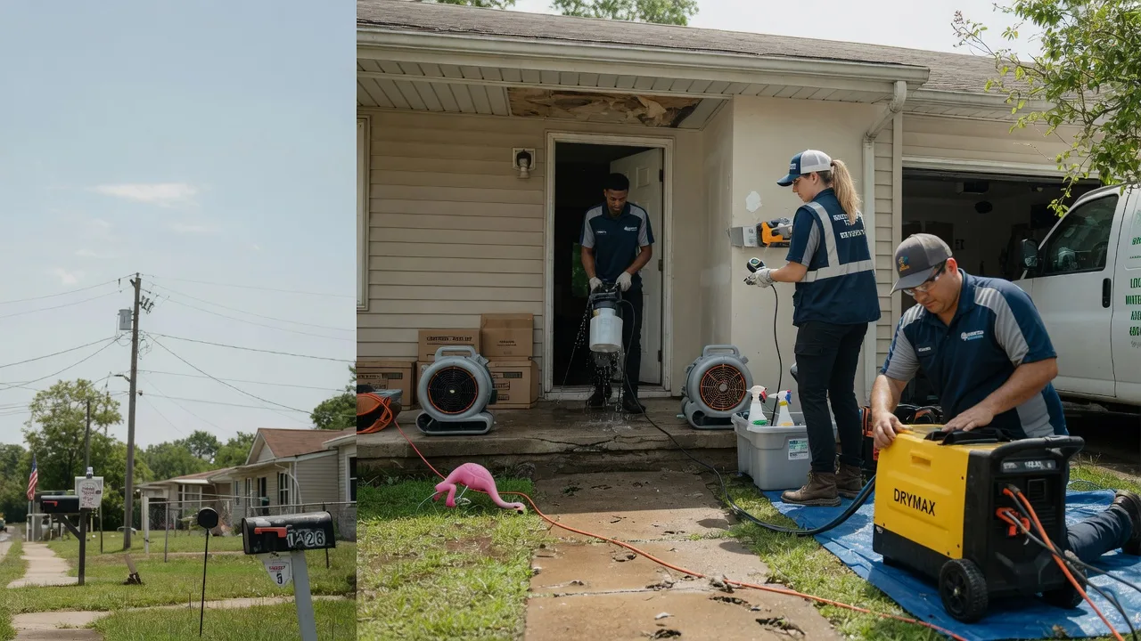 Storm Damage Water Removal in Hollow Rock, TN near me